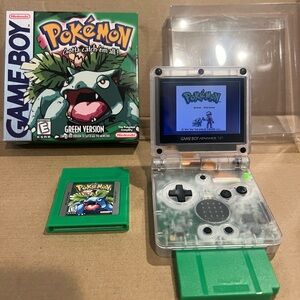 Pokémon Green Version with Game Box
